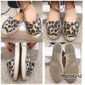 Flat espadrilles, size 8